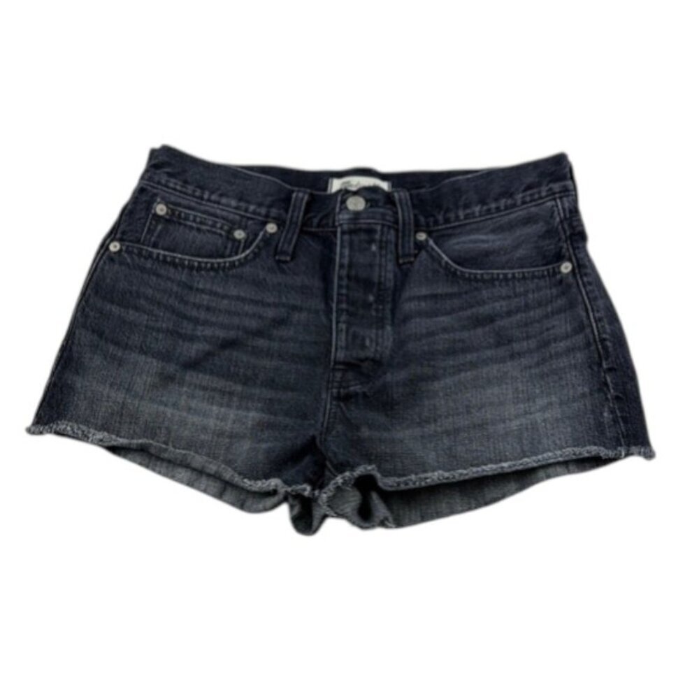 Madewell Black Jean Shorts Size 28